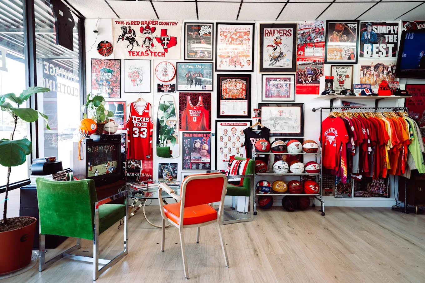 Inside Izzy Money Vintage store